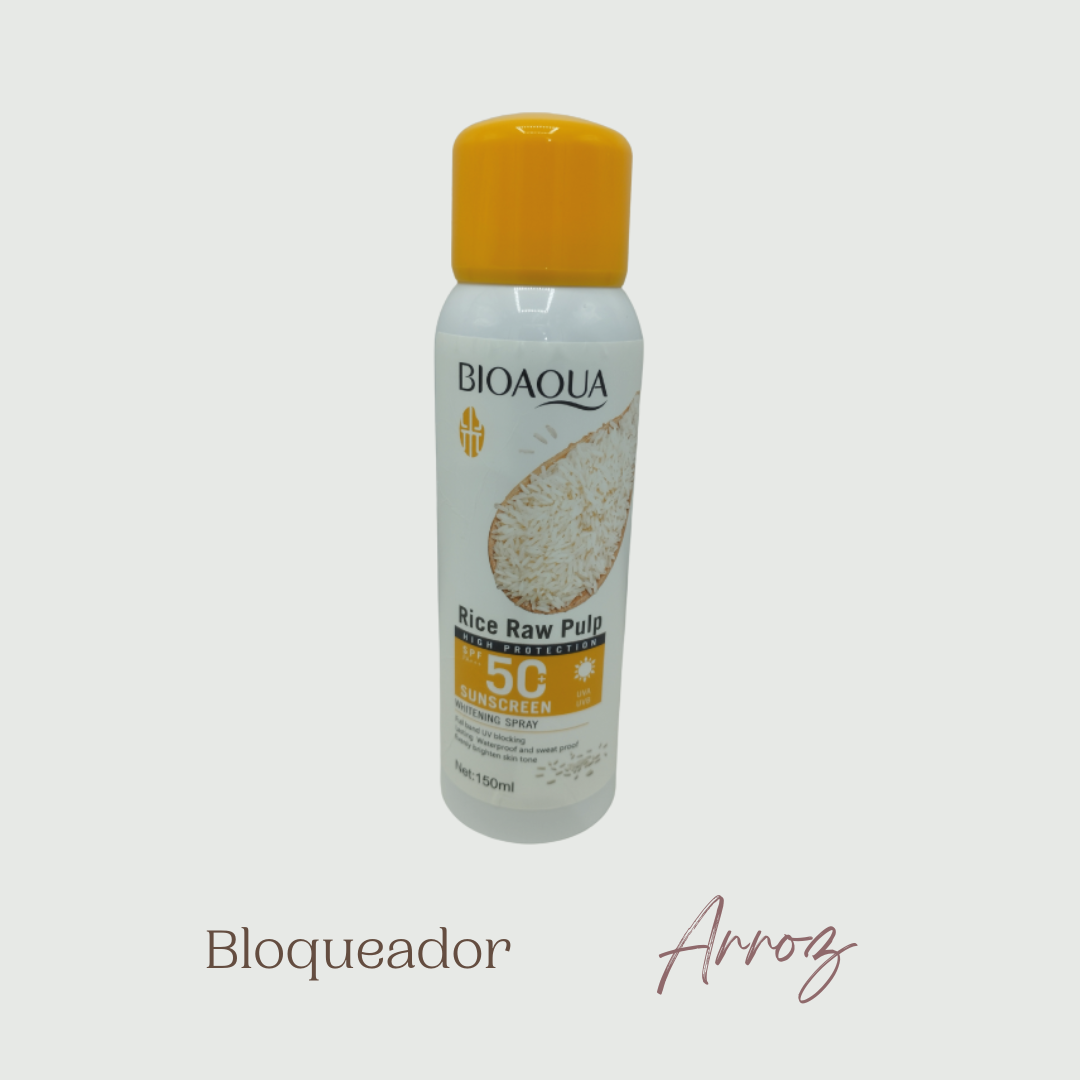 Bloqueador Solar Arroz